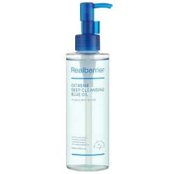 Зволожуюча гідрофільна олія з керамідами Real Barrier Extreme Deep Cleansing Blue Oil