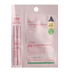 Двоетапна маска для обличчя зі спікулами та колагеном VT Cosmetics Collagen Reedle Shot 300 2 Step Mask