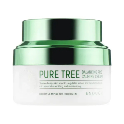 Заспокійливий крем для обличчя із екстрактом чайного дерева Enough Pure Tree Balancing Pro Calming Cream
