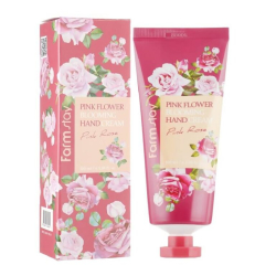 FarmStay Крем для рук рожева троянда Pink Flower Blooming Hand Cream Pink Rose, 100 ml