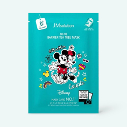 Заспокійлива тканинна маска з чайним деревом JMsolution Disney Collection Selfie Barrier Tea Tree Mask