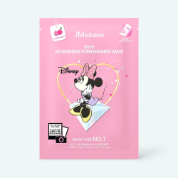 Зміцнювальна тканинна маска з екстрактом граната JMsolution Disney Selfie Nourishing Pomegranate Mask