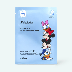 Зволожувальна тканинна маска з аквасилом та пептидами JMsolution Disney Collection Moisture NMF Mask