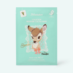 Тканинна маска з екстрактом кактуса JMsolution Disney Collection Moisture Cactus