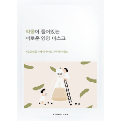 Поживна тканинна маска з екстрактом чорних соєвих бобів Round Lab Soybean Nourishing Mask Sheet