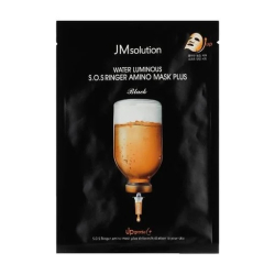 Маска тканинна зміцнювальна JMsolution Water Luminous S.O.S Ringer Amino Mask Black