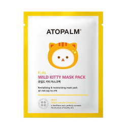 Маска тканинна розгладжуюча для дітей Atopalm Wild Kitty Mask Pack Kids