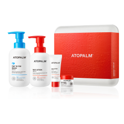 Набір зволожувальний для обличчя та тіла Atopalm Essential Care Set