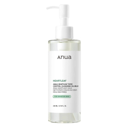 Гідрофільна олія для чутливої шкіри обличчя Anua Heartleaf Pore Control Cleansing Oil Mild