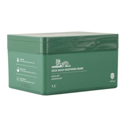 Набір заспокійливих масок для чутливої шкіри VT Cosmetics Cica Daily Soothing Mask