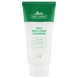 Пінка для вмивання обличчя із центеллою азіатською VT Cosmetics Cica Mild Foam Cleanser