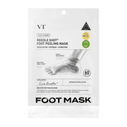 Пілінг-маска для ніг з AHA-кислотами зі спікулами VT Cosmetics Reedle Shot Foot Peeling Mask