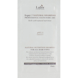 Безсульфатний органічний шампунь з ефірними оліями Lador Triplex Natural Shampoo