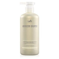 Зволожуючий шампунь для усунення жовтизни освітленого волосся Lador Ash Silver Shampoo