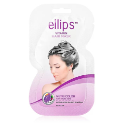 Маска для фарбованого волосся «Сяйво кольору» Ellips Vitamin Hair Mask Nutri Color With Triple Care