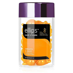 Сироватка для волосся «Бездоганний шовк» Ellips Hair Vitamin Smooth & Silky With Pro-Keratin Complex,