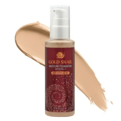 Омолоджувальний тональний крем із муцином равлика Enough Gold Snail Moisture Foundation SPF30