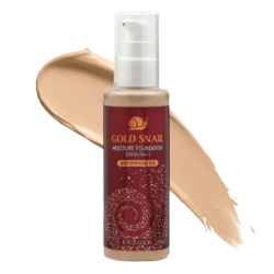 Омолоджувальний тональний крем із муцином равлика Enough Gold Snail Moisture Foundation SPF30