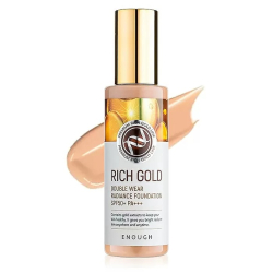 Омолоджуючий тональний крем для обличчя із золотом Enough Rich Gold Double Wear Radiance Foundation SPF 50+ PA+++
