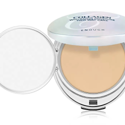 Освітлююча та зволожуюча колагенова пудра Enough Collagen 3 in 1 Whitening Moisture Two Way Cake SPF 28 PA++