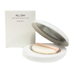 Пудра для обличчя Enough All Day Glam Light Two-Way Cake SPF 28 PA++