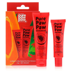 Набір відновлюючих бальзамів для губ без запаху Pure Paw Paw Ointment Original Duo