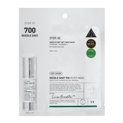 Двоетапна маска для обличчя VT Cosmetics Reedle Shot 700 2 Step Mask