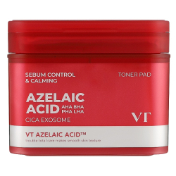 Тонер-педи з азелаїновою кислотою VT Cosmetics Azelaic Acid Toner Pad