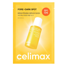 Тканинна маска проти пігментації та постакне з ніацинамідом Celimax Pore + Dark Spot Brightening Serum Mask