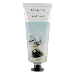 Крем для рук, з екстрактом чорних перлів FarmStay Visible Difference Hand Cream Black Pearl