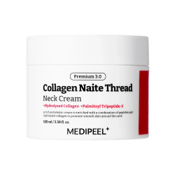 Зміцнювальний крем для шиї з колагеном та пептидами Medipeel Premium 3.0 Collagen Naite Thread Neck Cream