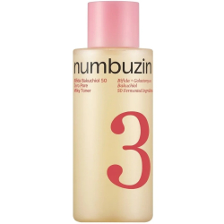 Молочный тонер для сужения пор с бакучиолом Numbuzin No.3 Bifida Bakuchiol 50 Zero Pore Milky Toner