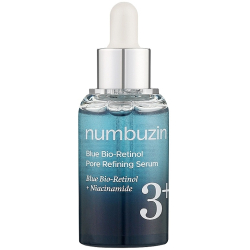 Сироватка для звуження пор з ретинолом Numbuzin No.3+ Blue Bio-Retinol Pore Refining Serum