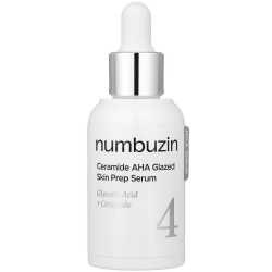 Сироватка з керамідами і кислотами Numbuzin No.4 Ceramide AHA Glazed Skin Prep Serum